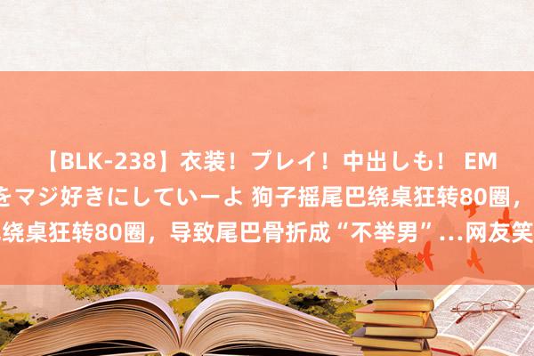 【BLK-238】衣装！プレイ！中出しも！ EMIRIのつぶやき指令で私をマジ好きにしていーよ 狗子摇尾巴绕桌狂转80圈，导致尾巴骨折成“不举男”…网友笑疯：太丢狗